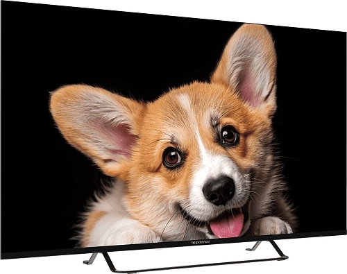 Телевизор Topdevice 50" SMART TV YаOS 03 (черный)