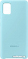 Чехол Samsung Silicone Cover для Samsung Galaxy A51 (голубой)
