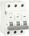 Выключатель автоматический GEYA GYM9-3P-40B 3P 40A B 6kA 3M GYM93P40B