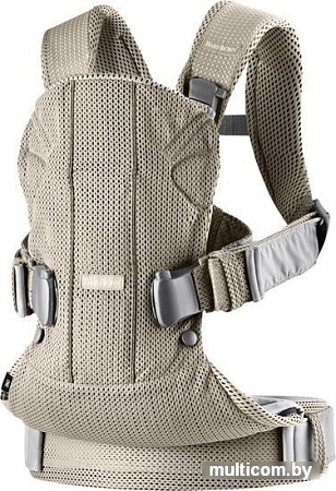 Рюкзак-переноска BabyBjorn One Air Mesh (бежевый)