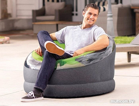 Надувное кресло Intex Empire 66582 (зеленый)