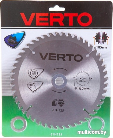 Пильный диск Verto 61H125