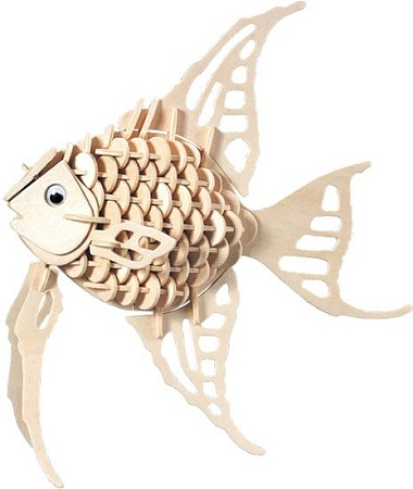 Сборная модель Чудо-Дерево Ангельская рыбка Н010