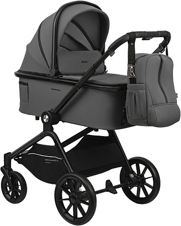 Универсальная коляска Indigo Solar (2 в 1, серый)