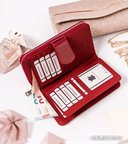 Кошелек Cedar Lorenti 76116-SBR-RFID (красный)