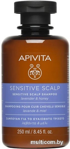 Шампунь APIVITA Для чувствительной кожи головы Sensitive Scalp Shampoo 250 мл