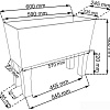 Prosperplast Rato Case High DRTC600H-S433 (антрацит)