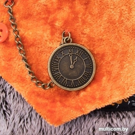 Мягкая игрушка Basik & Co Басик в жилете с часами (22 см)