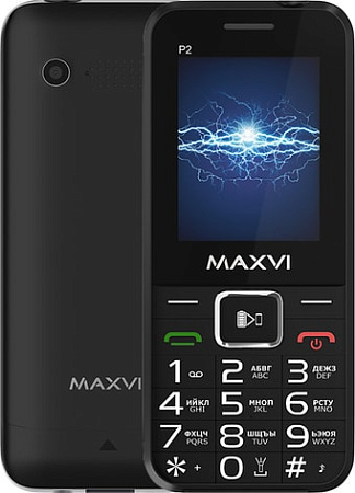 Мобильный телефон Maxvi P2 (черный)