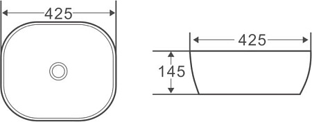 Умывальник BelBagno BB1301