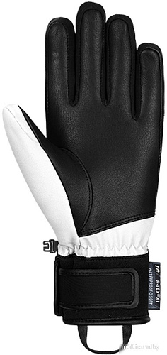 Горнолыжные перчатки Reusch Mara R-TEX XT 6231209-1031 (р-р 8.5, White/Pied De Poule)