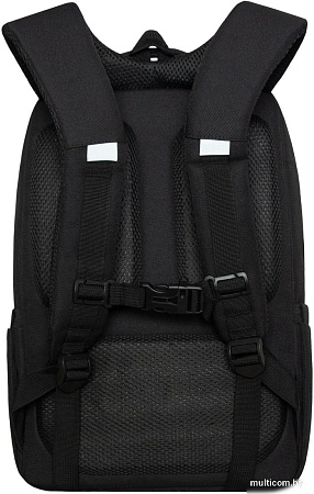 Школьный рюкзак Grizzly RG-466-1 (черный)