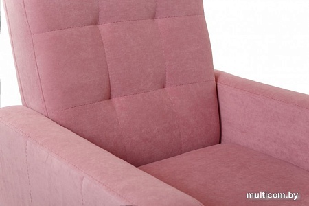 Интерьерное кресло Krones Тесей (велюр пыльной розы)