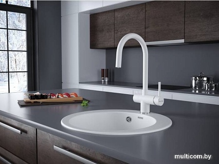 Смеситель Paulmark Heller He213218-431 (матовый белый)