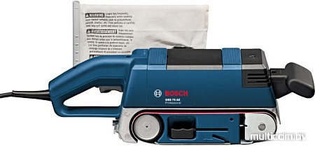 Ленточная шлифмашина Bosch GBS 75 AE Set Professional