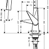 Однорычажный смеситель Hansgrohe Talis S 72813000