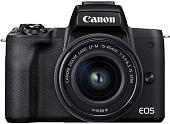 Беззеркальный фотоаппарат Canon EOS M50 Mark II Kit EF-M 15-45mm f/3.5-6.3 IS STM (черный)