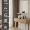 Зеркало eMZe Прямоугольное 40x60 DK4001.DUB (дуб)