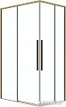 Душевой уголок Grossman Galaxy 110x80x195 300.K33.01.1180.32.00 (золото сатин/прозрачное стекло)