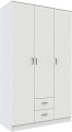 Шкаф распашной Anrex Romano 3D2S (белый)