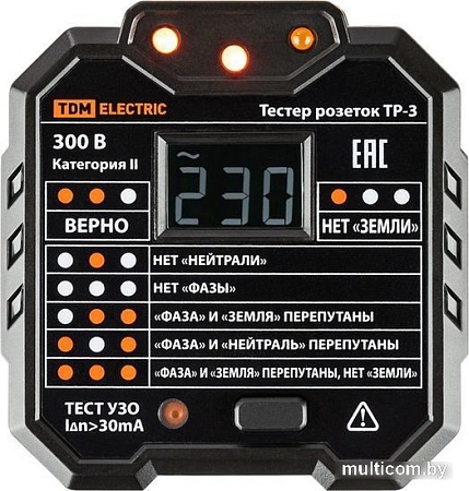 Тестер TDM Electric ТР-3 SQ0595-0003