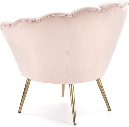 Стул-кресло Halmar Amorino (розовый)