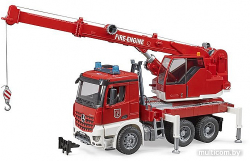 Bruder MB Arocs fire service crane 03675