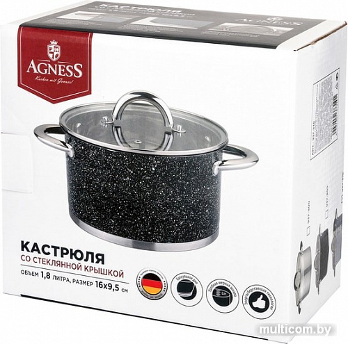 Кастрюля Agness 937-310