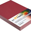 Картонная обложка для переплета Starbind A4 230 г/кв.м. 100 шт (кожа, красный)