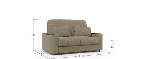 Диван Moon Trade Даллас 018 003498 (коричневый)