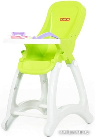 Стульчик для кукол Полесье Беби 48004 (зеленый/белый)