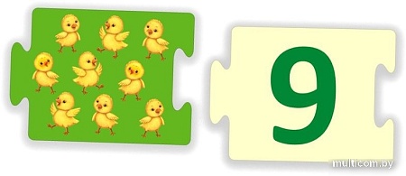 Мозаика/пазл Робинс Пазлы. Учимся сравнивать