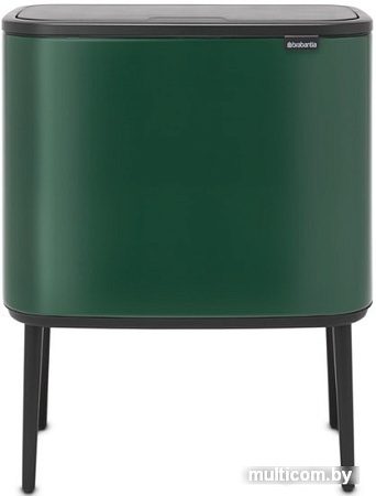 Brabantia Bo Touch Bin 11+23 л (зеленая сосна)
