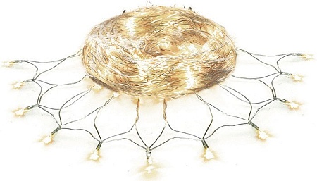 Световая сетка Vegas 55030 144 LED (теплый белый)