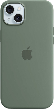 Чехол для телефона Apple MagSafe Silicone Case для iPhone 15 Plus (кипарис)
