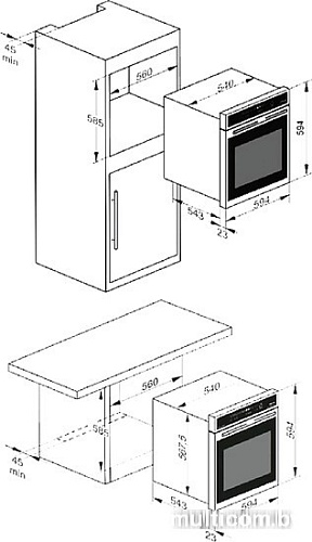 Духовой шкаф Kaiser EG 6375 Sp