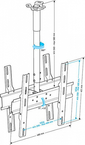 Кронштейн Holder PR-102