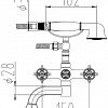 Смеситель ZorG A 2001W-BR