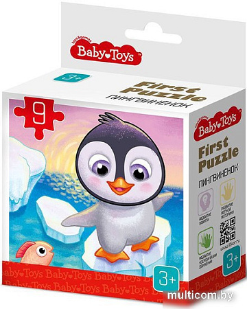 Мозаика/пазл Baby Toys First puzzle Пингвиненок 04150