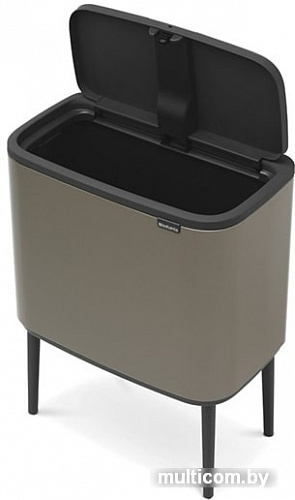 Brabantia Bo Touch Bin 36 л (платиновый)