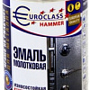 Эмаль Euroclass молотковая (зеленый, 0.8 кг)