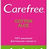 Прокладки ежедневные Carefree Cotton Aloe (30 шт)