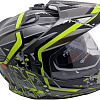 Мотошлем AIM JK802S 802-014-XS (XS, желтый/серый/черный)