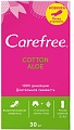 Прокладки ежедневные Carefree Cotton Aloe (30 шт)