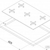 Варочная панель Korting HGG 985 CTW