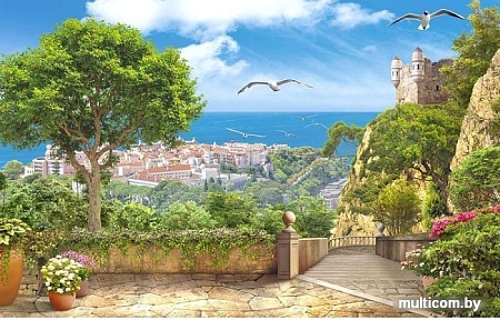 Фотообои Citydecor Античная фреска 3 с защитным покрытием 400x254