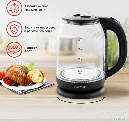 Электрический чайник StarWind SKG1779