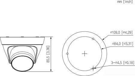 IP-камера Dahua DH-IPC-HDW1230T1P-0360B-S5