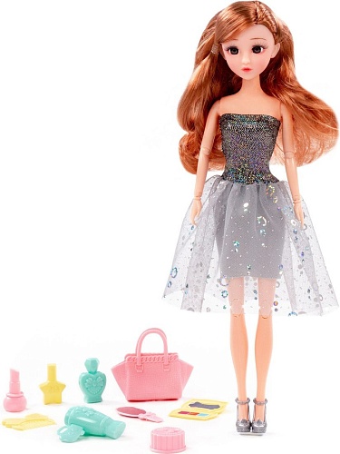 Кукла Полесье Ксюша в платье 02550