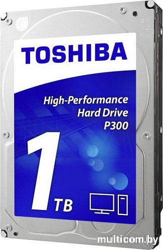 Жесткий диск Toshiba P300 1TB [HDWD110EZSTA]